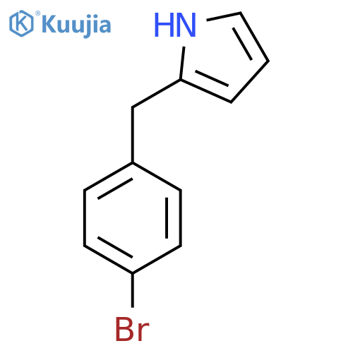 2-(4-Bromobenzyl)-1H-pyrrole structure