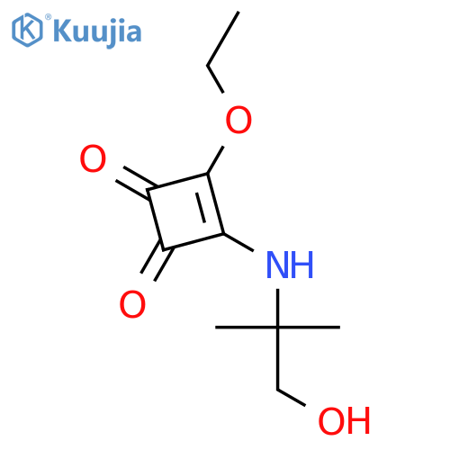 3-Cyclobutene-1,2-dione,3-ethoxy-4-[(2-hydroxy-1,1-dimethylethyl)amino]-(9CI) structure