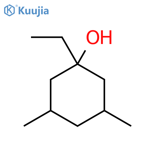 Cyclohexanol, 1-ethyl-3,5-dimethyl- structure