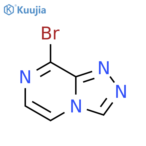 8-Bromo-1,2,4triazolo4,3-apyrazine structure