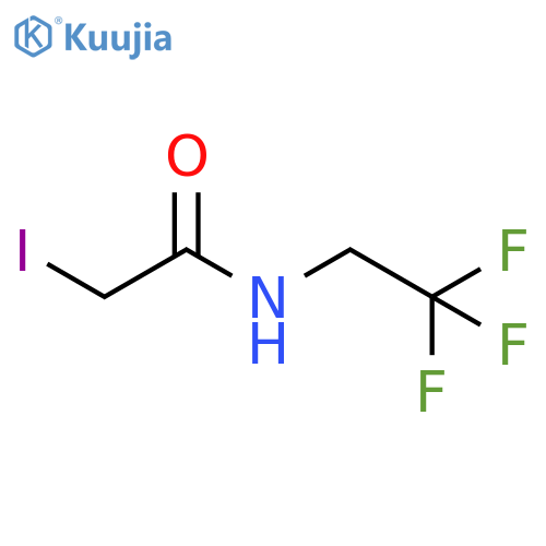 2-iodo-N-(2,2,2-trifluoroethyl)acetamide structure