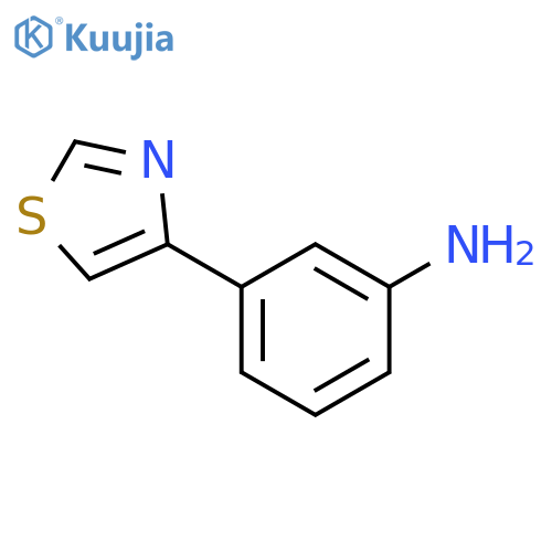 3-(1,3-thiazol-4-yl)aniline structure