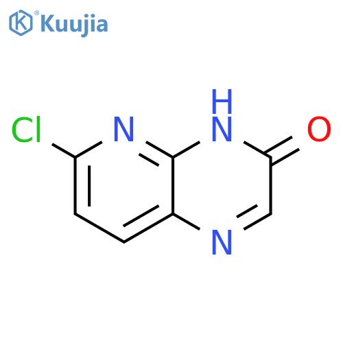 6-chloro-3H,4H-pyrido2,3-bpyrazin-3-one structure