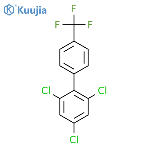 2,4,6-Trichloro-4'-(trifluoromethyl)biphenyl structure