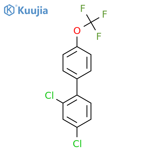 2,4-Dichloro-4'-trifluoromethoxy-biphenyl structure