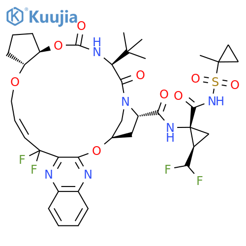 Glecaprevir structure
