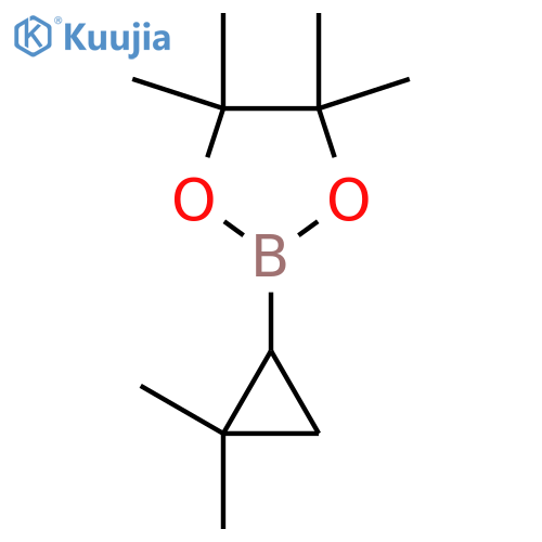 2-(2,2-Dimethylcyclopropyl)-4,4,5,5-tetramethyl-1,3,2-dioxaborolane structure