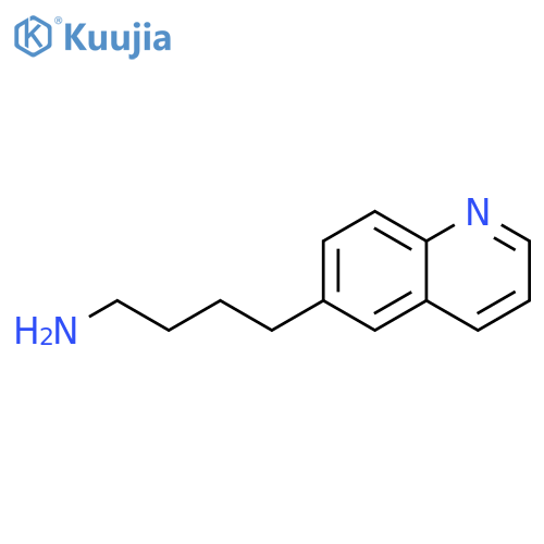 4-(quinolin-6-yl)butan-1-amine structure