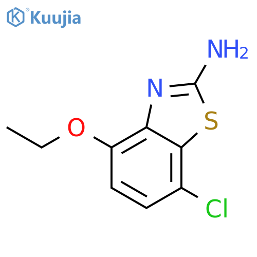 7-Chloro-4-ethoxy-benzothiazol-2-ylamine structure
