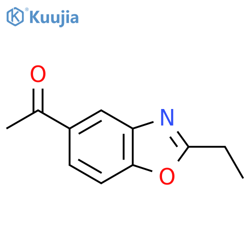 5-Acetyl-2-ethylbenzo[d]oxazole structure