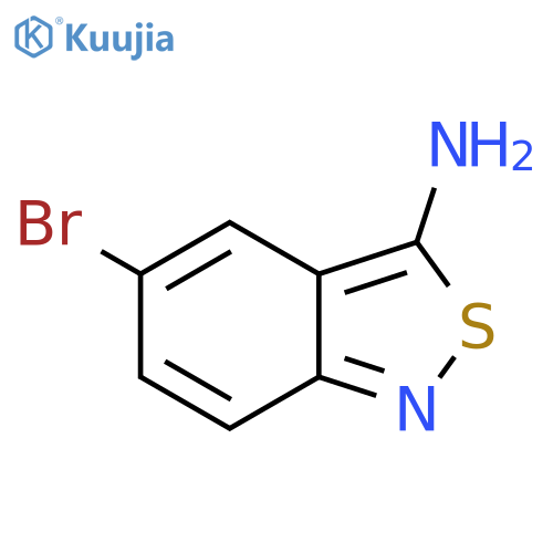 5-Bromobenzo[c]isothiazol-3-amine structure