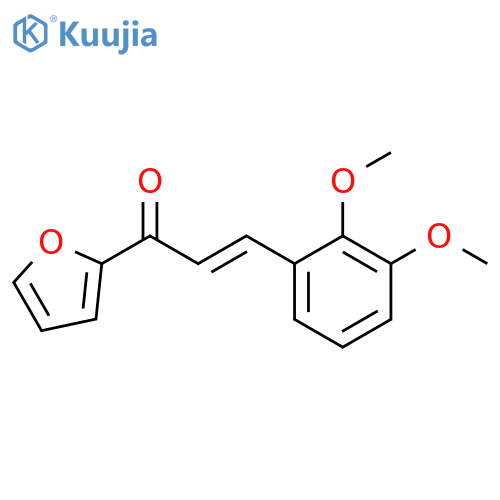 (2E)-3-(2,3-dimethoxyphenyl)-1-(furan-2-yl)prop-2-en-1-one structure