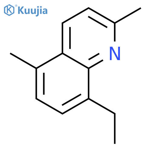 8-Ethyl-2,5-dimethylquinoline structure