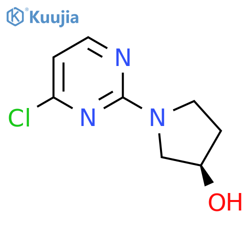(R)-1-(4-Chloropyrimidin-2-yl)pyrrolidin-3-ol structure