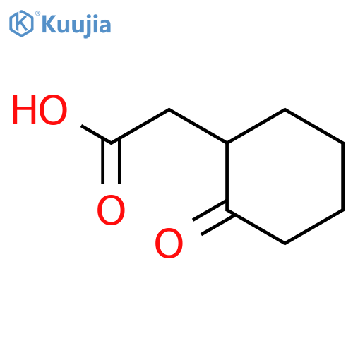 2-(2-oxocyclohexyl)acetic acid structure