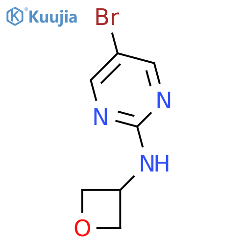 5-Bromo-N-(oxetan-3-yl)pyrimidin-2-amine structure