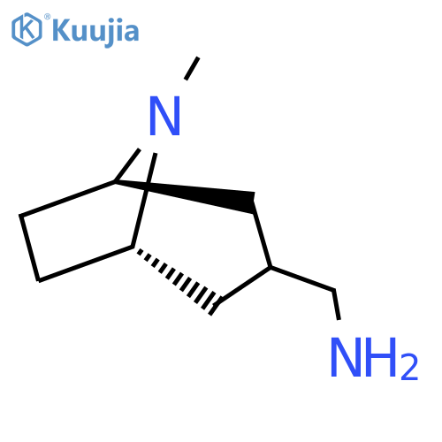 ((1R,5S)-8-methyl-8-azabicyclo[3.2.1]octan-3-yl)methanamine structure