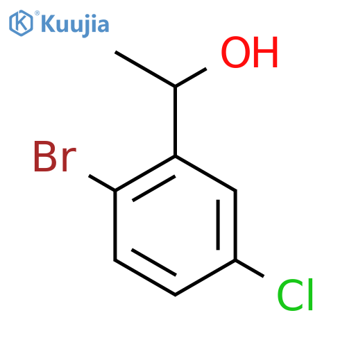 1-(2-Bromo-5-chlorophenyl)ethanol structure
