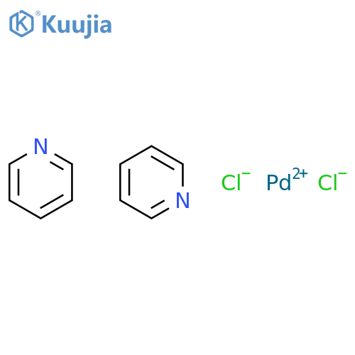 Dichlorobis(pyridine)palladium(II) structure