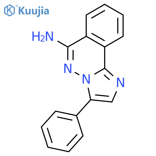 Imidazo[2,1-a]phthalazin-6-amine, 3-phenyl- structure