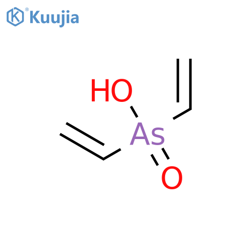 Arsinic acid, diethenyl- structure