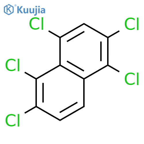 Naphthalene,1,2,4,5,6-pentachloro- structure