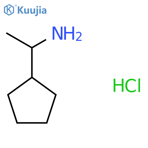 (1-cyclopentylethyl)amine hydrochloride structure