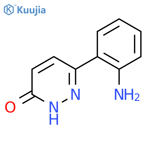 6-(2-Aminophenyl)pyridazin-3-ol structure