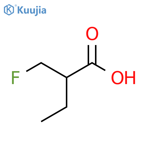 2-(fluoromethyl)butanoic acid structure