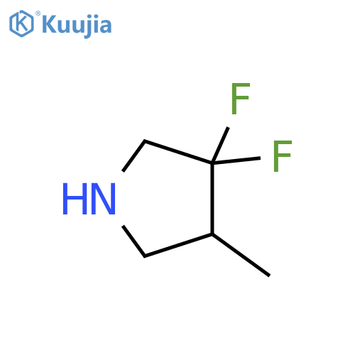 3,3-Difluoro-4-methylpyrrolidine structure