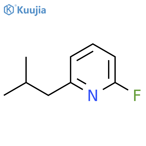 2-Fluoro-6-isobutylpyridine structure