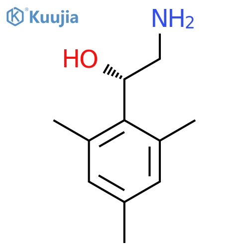 (1S)-2-Amino-1-(2,4,6-trimethylphenyl)ethan-1-ol structure