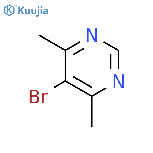5-Bromo-4,6-dimethylpyrimidine structure