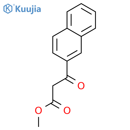 methyl 3-(naphthalen-2-yl)-3-oxopropanoate structure