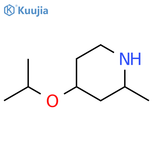 2-methyl-4-(propan-2-yloxy)piperidine structure