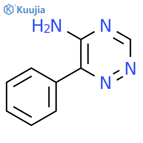 1,2,4-Triazin-5-amine, 6-phenyl- structure