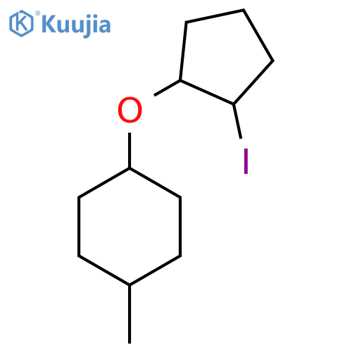 1-(2-iodocyclopentyl)oxy-4-methylcyclohexane structure