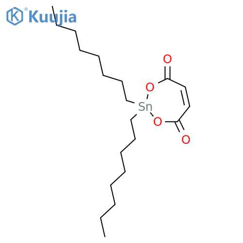 Dioctyl(maleate) Tin structure