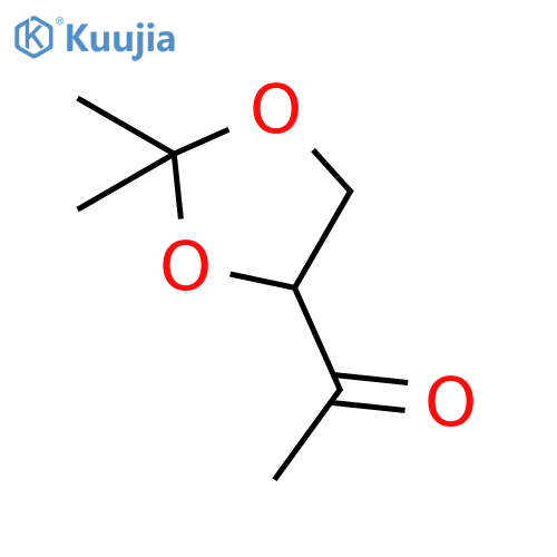 rac-1-(2,2-Dimethyl-1,3-dioxolan-4-yl)ethanone structure
