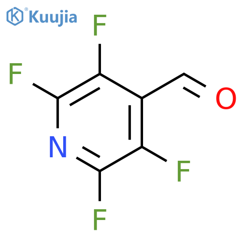 2,3,5,6-Tetrafluoropyridine-4-carbaldehyde structure