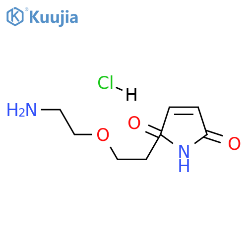 1-[2-(2-AMINOETHOXY)ETHYL]MALEIMIDE HCL structure