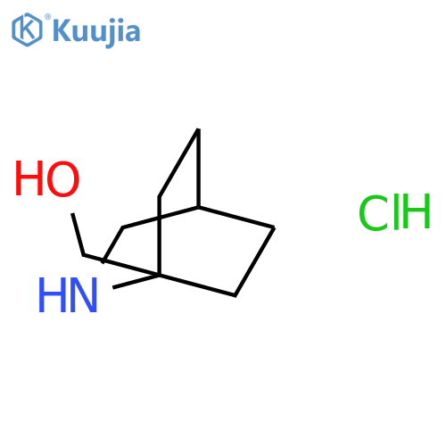2-azabicyclo[2.2.2]octan-1-ylmethanol;hydrochloride structure