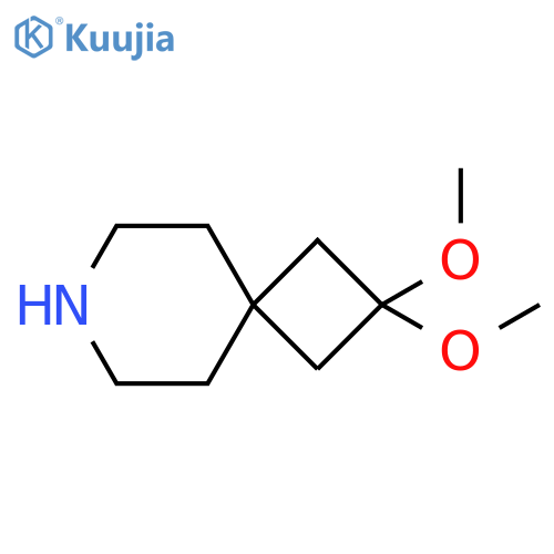 2,2-dimethoxy-7-azaspiro[3.5]nonane structure