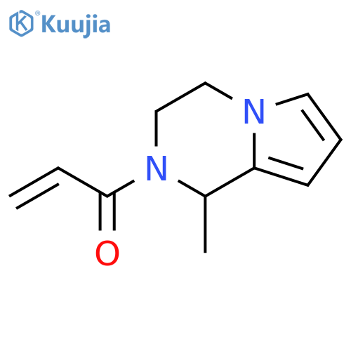 1-(3,4-Dihydro-1-methylpyrrolo[1,2-a]pyrazin-2(1H)-yl)-2-propen-1-one structure