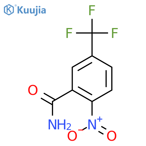 2-Nitro-5-(trifluoromethyl)benzamide structure