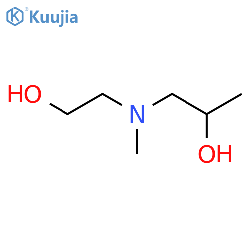 2-Propanol, 1-[(2-hydroxyethyl)methylamino]- structure