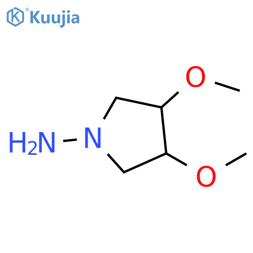 3,4-dimethoxypyrrolidin-1-amine structure