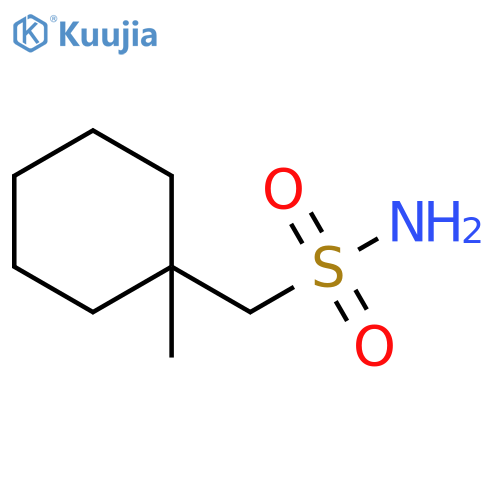 (1-methylcyclohexyl)methanesulfonamide structure