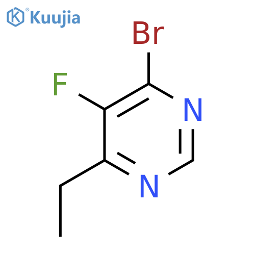 4-Bromo-6-ethyl-5-fluoropyrimidine structure