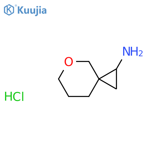 5-Oxaspiro[2.5]octan-1-amine hydrochloride structure